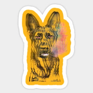 Double Stoned Darn Doggie Club Sticker